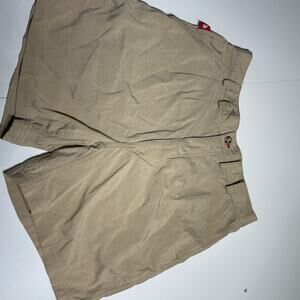 The North Face Shorts Mens Beige Nylon Hiking Outdoors Size 32
